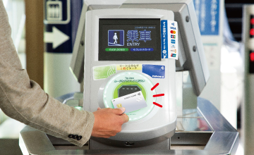 写真：タッチ決済について